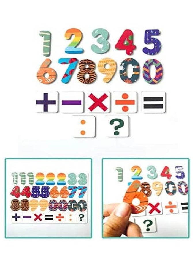 Cutie Cute 94 Pcs ABC Alphabet Magnets For Toddlers Or Baby Letter Learning Games Toys For KG Age Capital Small Letters Clock Number Shape 4 Sheets Set  - Image 3