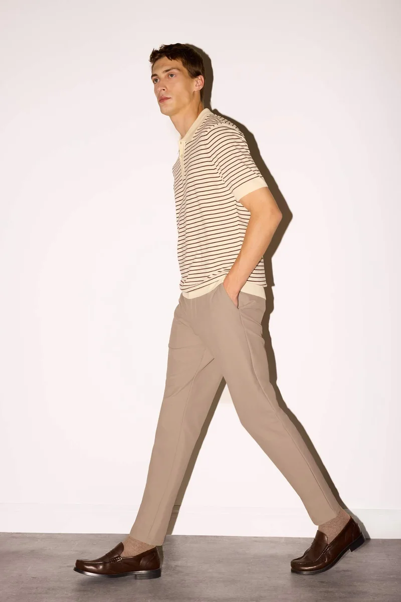 Jogger Fit Crop Trousers