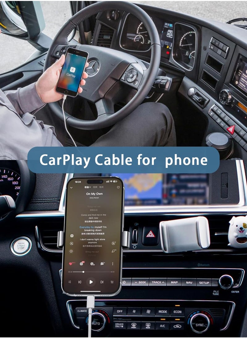 Data Cable - USB A to USB C Charging Cable - Charging Cable for iPad/ iPhone 16/15/Android - Can be used in home, car, data conversion