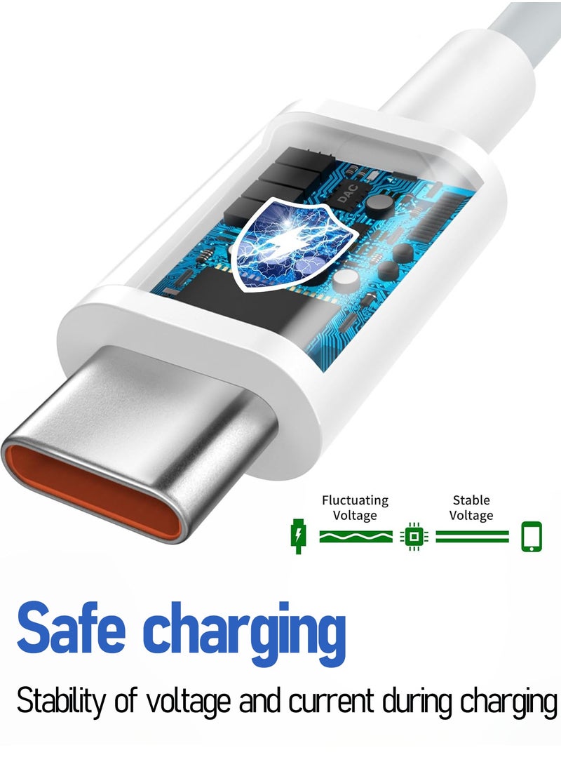 USB C Data Cable-Type A to Type Data Cable-6A USB C Fast Charging Cable-1m Length for Apple 15/16/ and Android