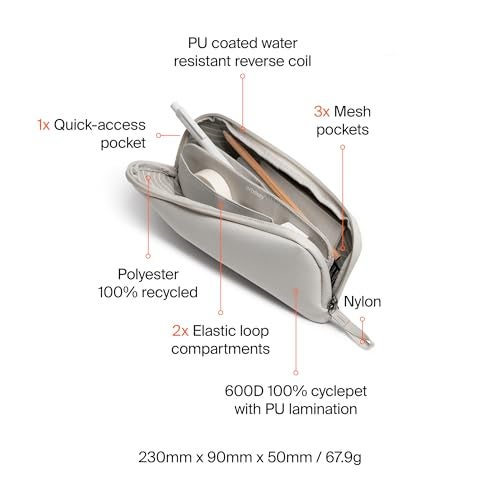 Orbitkey KonMari Pencil Case - Stone - Image 5