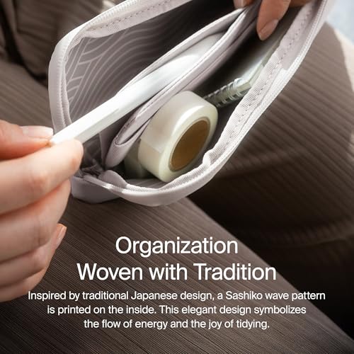 Orbitkey KonMari Pencil Case - Stone - Image 4
