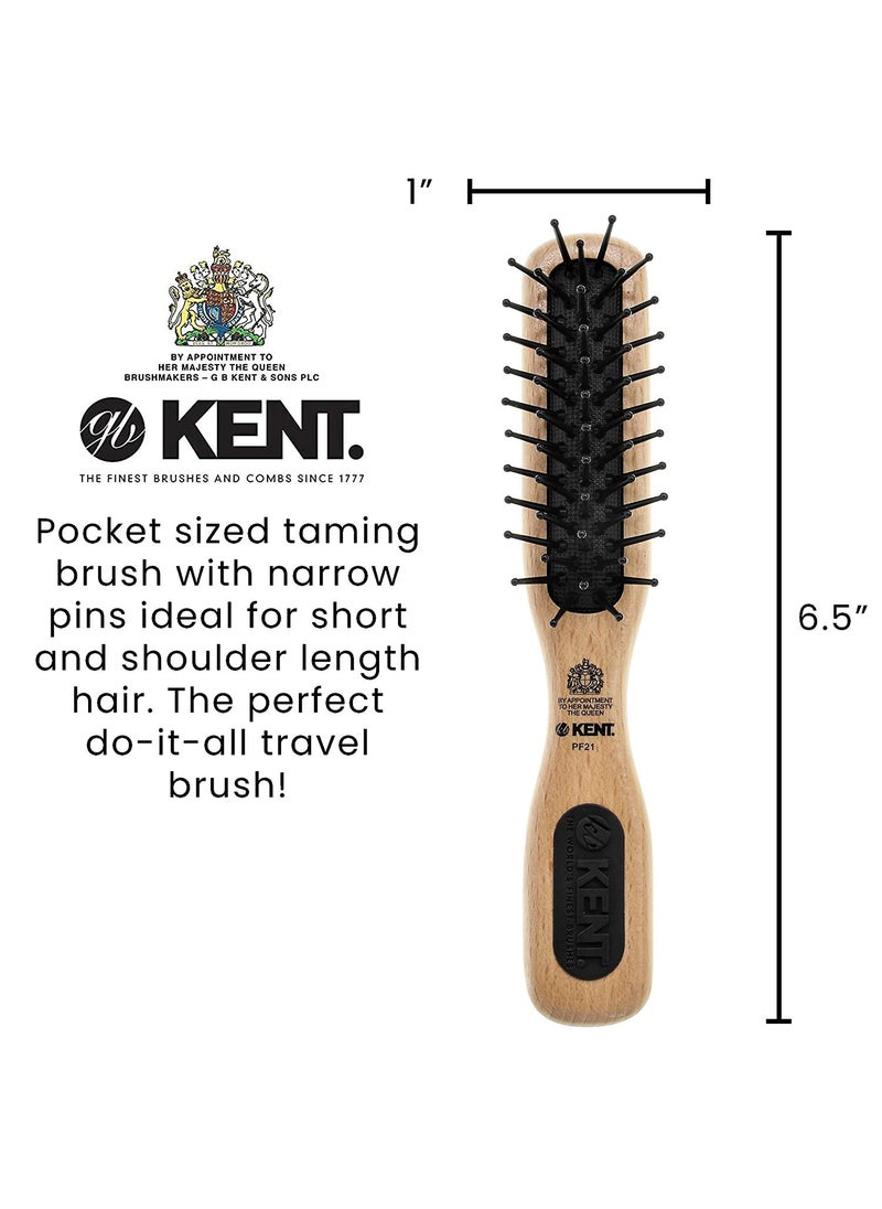 كينت (PF21) فرشاة شعر لفك التشابك مايكرو-فين بني/أسود 18سنتيمتر - Image 2