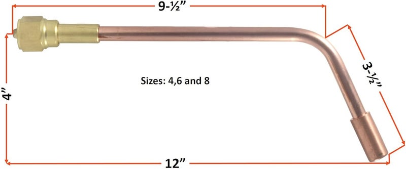 Sa - Heating Nozzle/Rosebud 8-MFA Replacement for 300 Series Victor Torch Handles. Oxy/Acetylene - Image 2