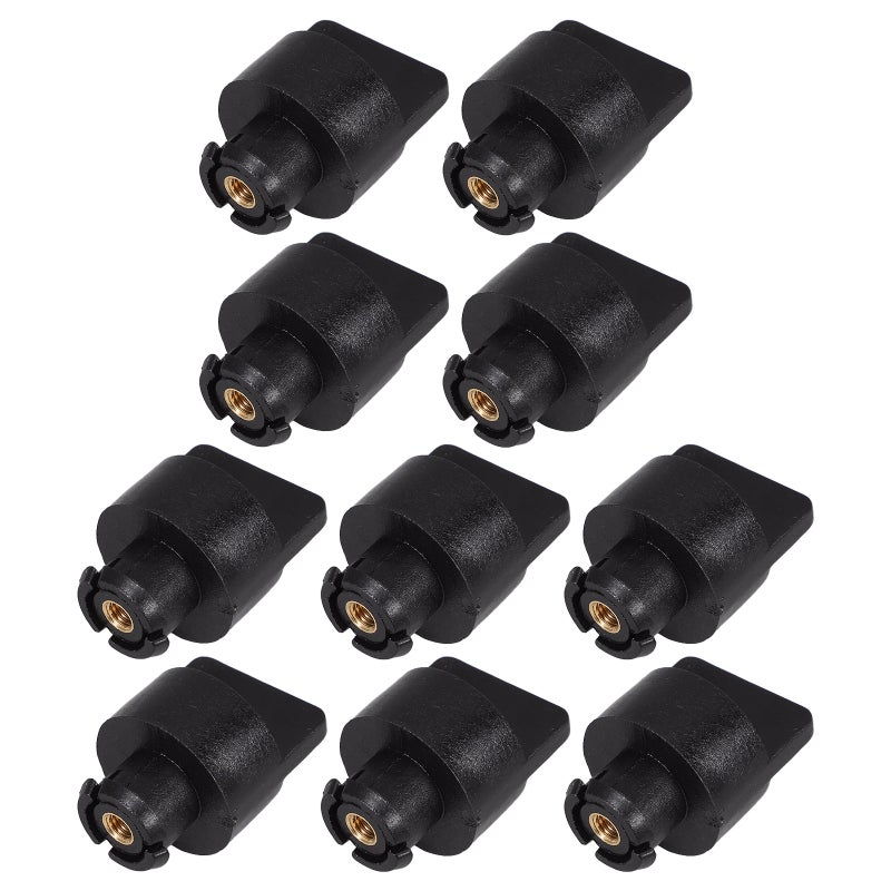 10pcs Gas Chainsaw Accessories Air Filter Cover Screws Lock Nuts High Precision For Models Easy Installation And Maintenance - Image 1