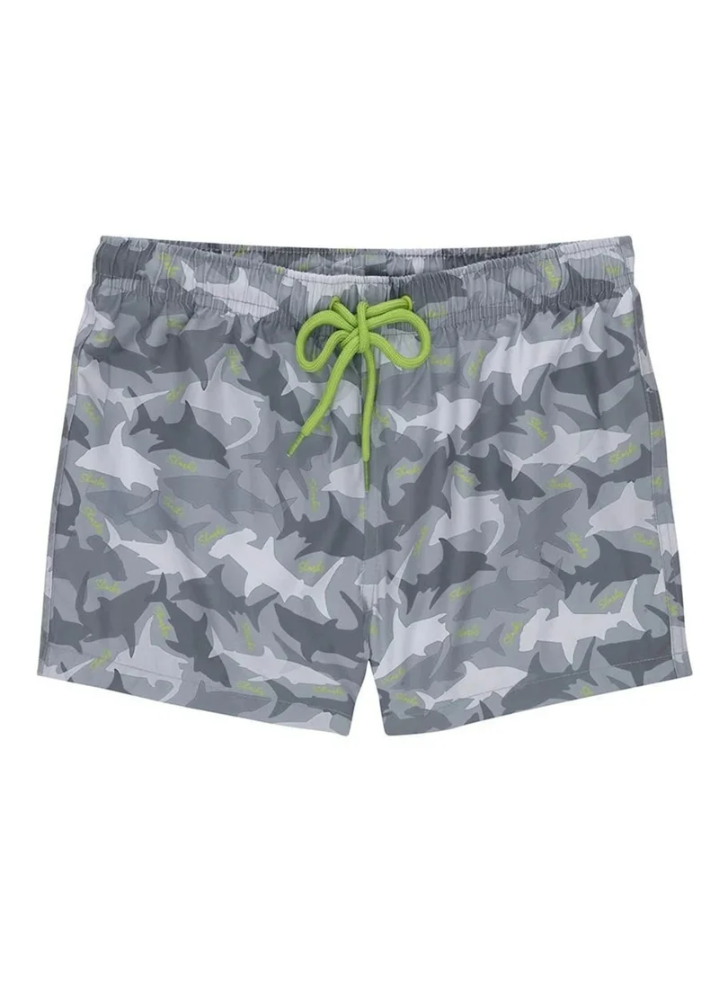 Slipstop Camo Junior Swim Shorts for Boys