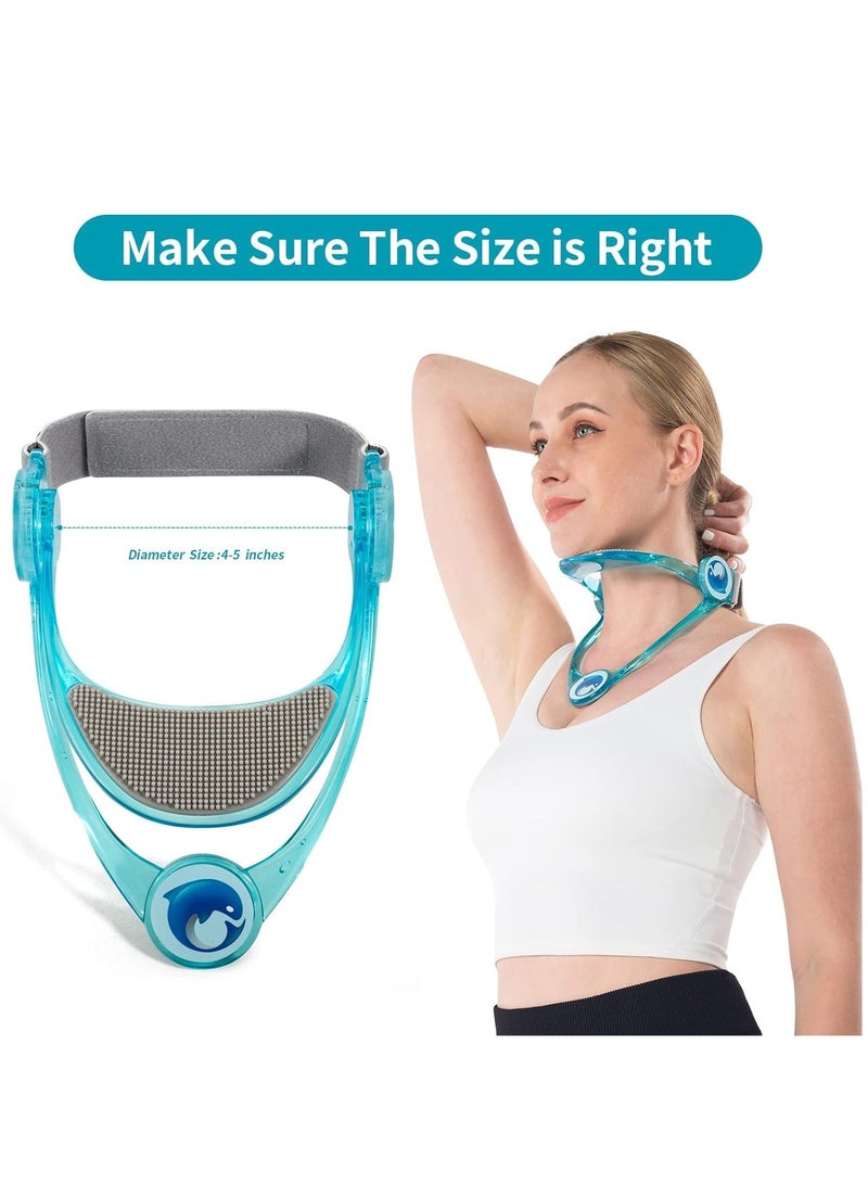 HW Neck Corrector,Neck Stretcher,Neck Brace,TERRIFI 360 Degree Adjustable Cervical Collar,Relieve Pressure in Spine and Preventing Neck Cervical,Neck Posture Corrector - Image 5