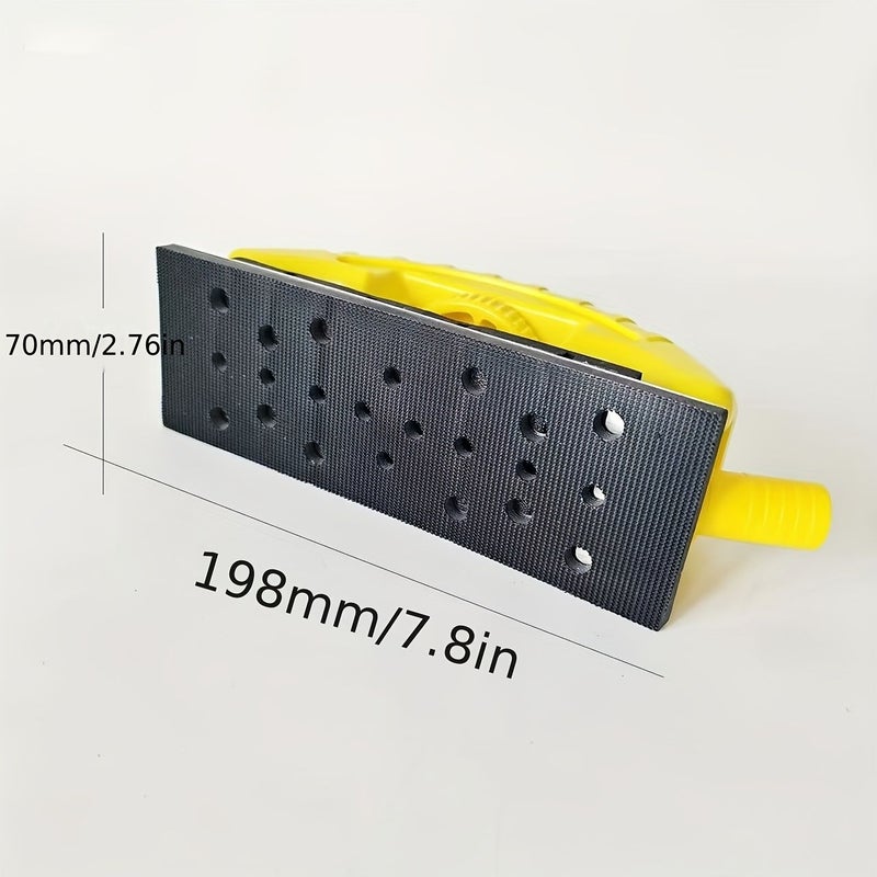 70x198mm Elastic Hand Push Board With Adjustable Rectangular And Square Sanding Blocks - Image 4