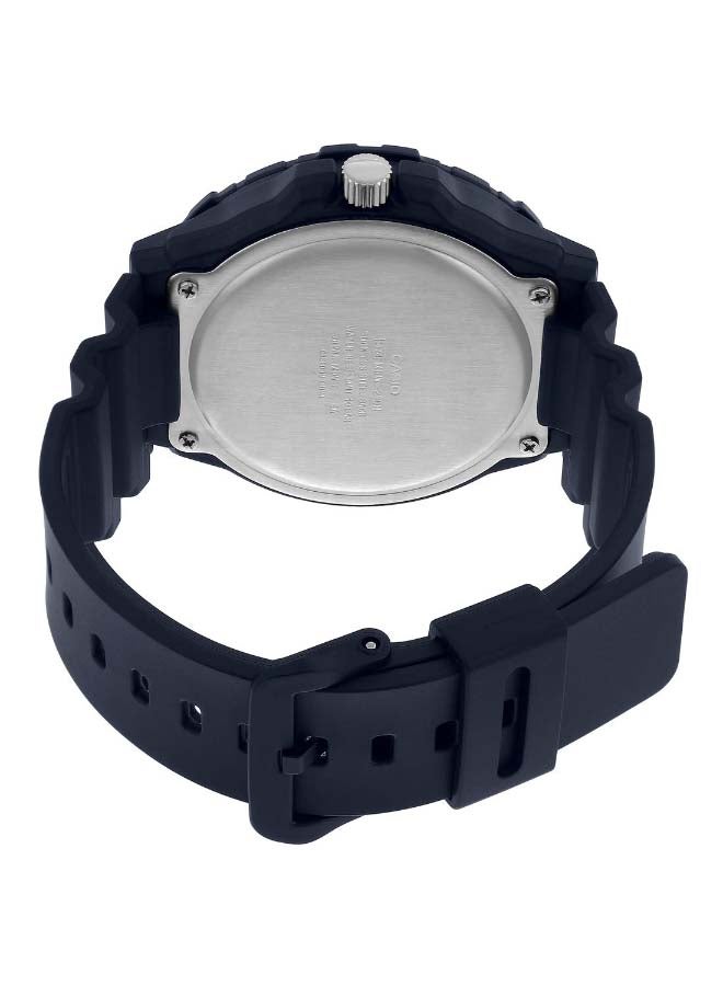 CASIO Men Resin Analog Watch MRW-210H-1AVDF - 53 mm - Black - Image 2