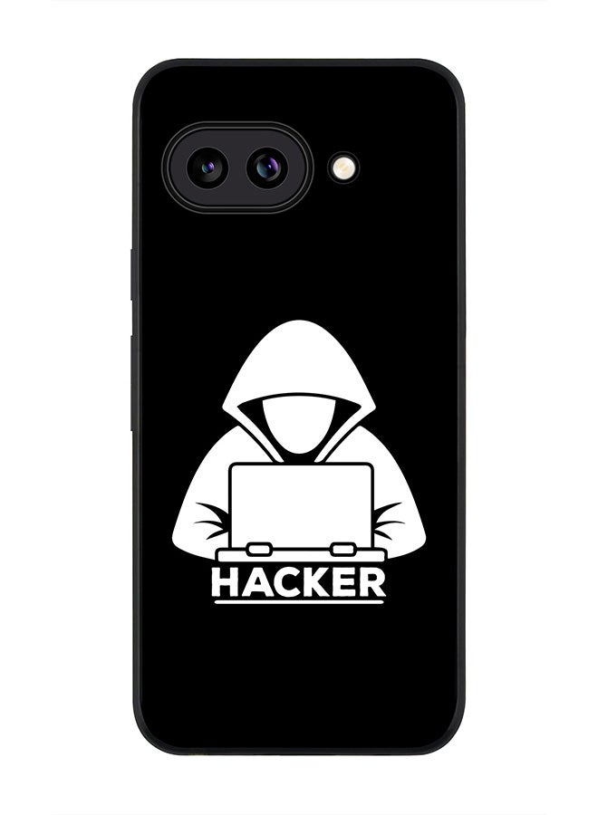 Stylizedd For Google Pixel 9a Case,Slim fit Camera Protection, Shockproof Thin Phone cover  - Hacker