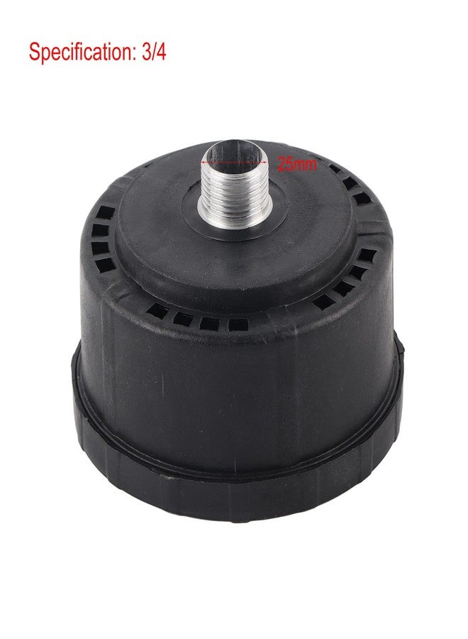 Chazcool Air Compressor Filter, 3/4 25mm Air Compressor Air Filter Intake Dia 80mm, Air Compressor Silencer for Screw Compressor Piston Compressor - Image 3