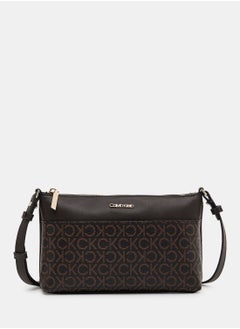 Monogram Zip Crossbody Bag