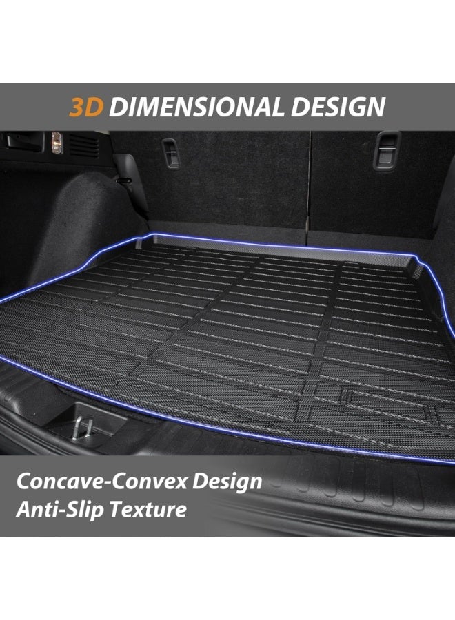 Floor Mats for Toyota corola cross 2022-2025 All Weather Waterproof Floor Mat TPE Trunk Mat (corola cross) - Image 3