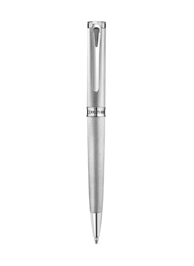 CERRUTI 1881 Marco Pen Full Stainless Steel Lightweight Construction for Practical Writing