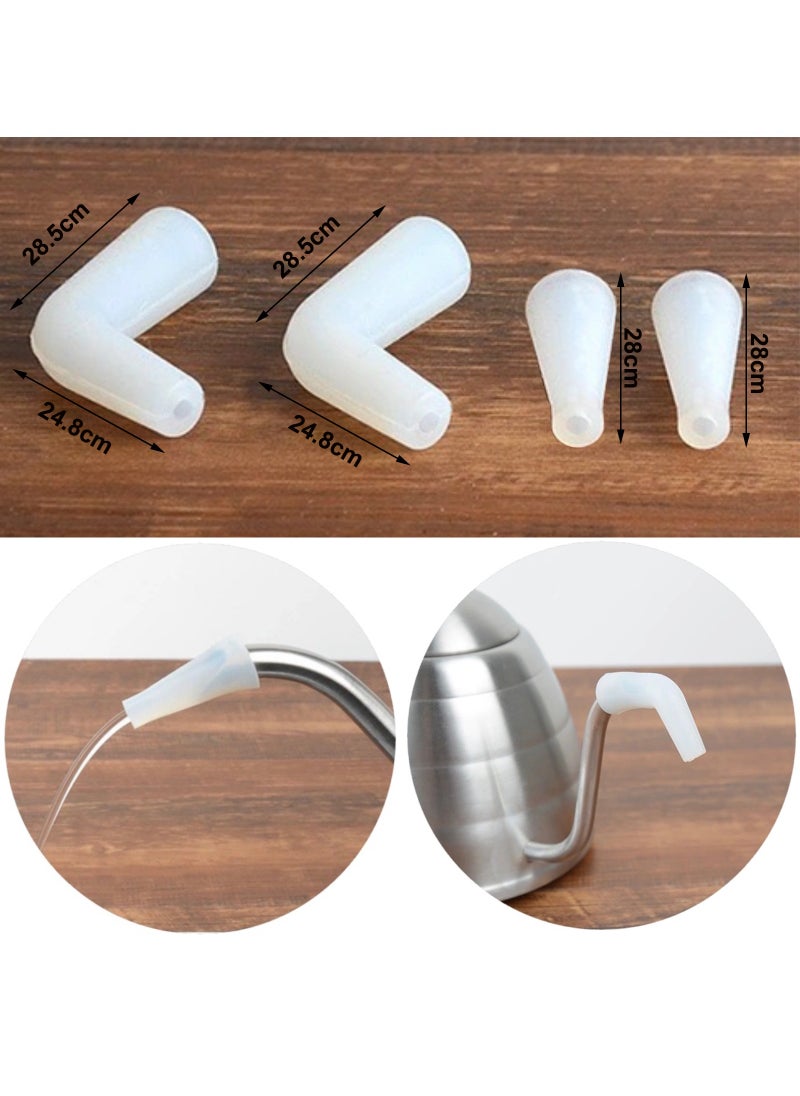 Coffee Dripping Jugs Kettle Gooseneck Pot Water Flow Restrictor Nozzle Compatible Replacement Part Spout Diversion Aid