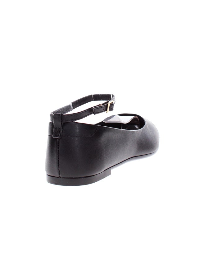 MOLECA Solid Slip-On Ballerinas with Bow Accent Detail - Image 4