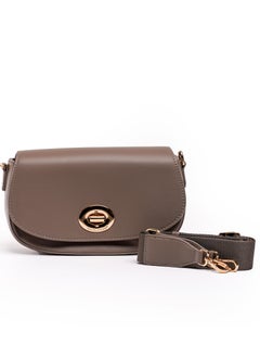 David Jones David Jones- Women's Leather Moon Bag model cm7104- The covered moon bag lock on- Safe and High Quality All season styled leather Cross body bag  - Image 1