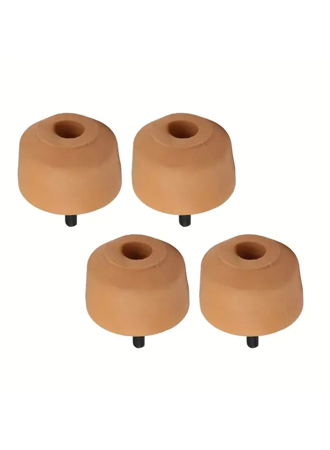 Heavy Duty Rear Axle Bump Stop Leaf Spring Rubber Buffer Block 4pcs For VW Caddy Van Mk3 Mk4 - Image 4