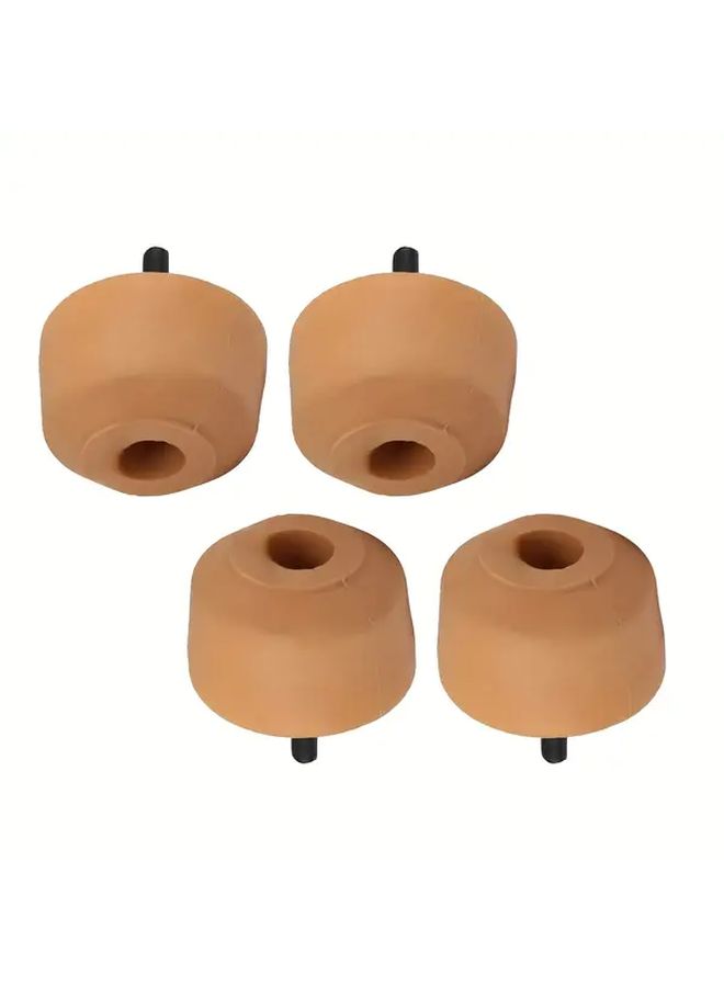 Heavy Duty Rear Axle Bump Stop Leaf Spring Rubber Buffer Block 4pcs For VW Caddy Van Mk3 Mk4 - Image 3