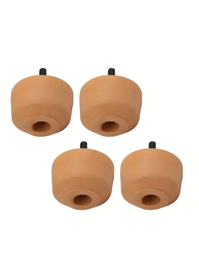 Heavy Duty Rear Axle Bump Stop Leaf Spring Rubber Buffer Block 4pcs For VW Caddy Van Mk3 Mk4 - Image 5
