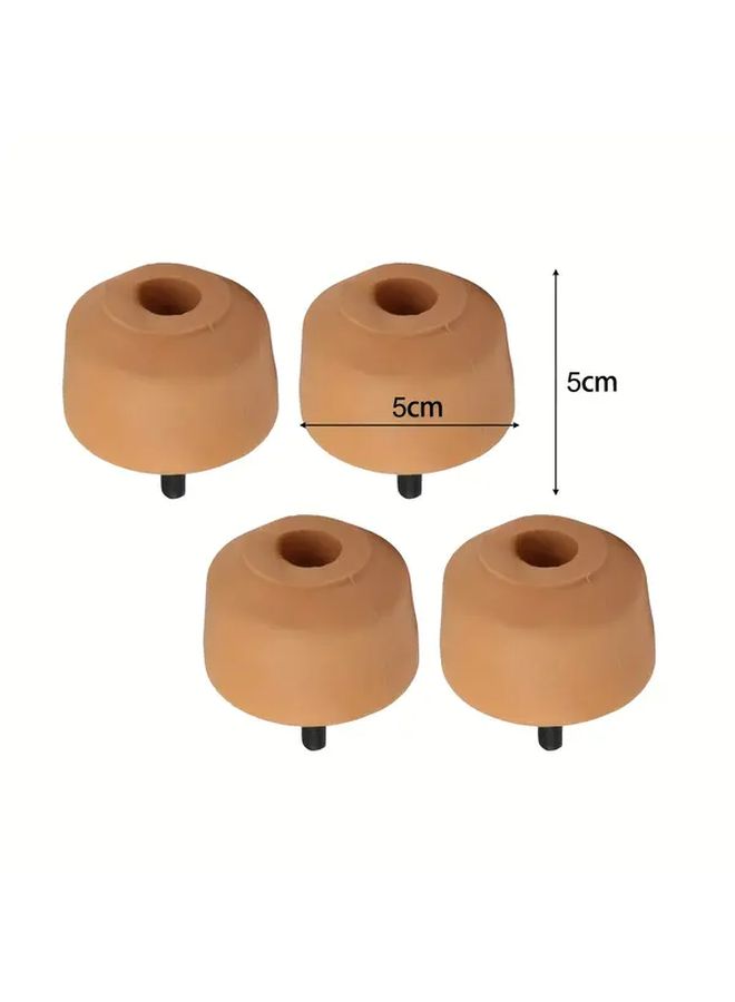 Heavy Duty Rear Axle Bump Stop Leaf Spring Rubber Buffer Block 4pcs For VW Caddy Van Mk3 Mk4 - Image 2
