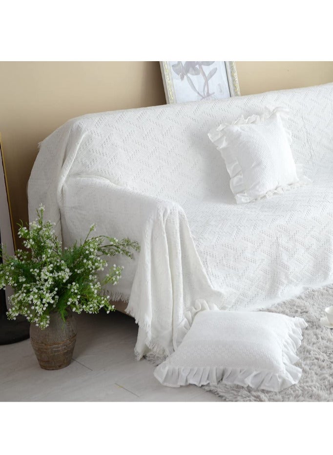 Tablecloth  Covers 130 * 180CM Table Cover Simple Design Cotton Linen Cloth Tea Table Cover for Living Room Hotel Coffee Table - Image 4