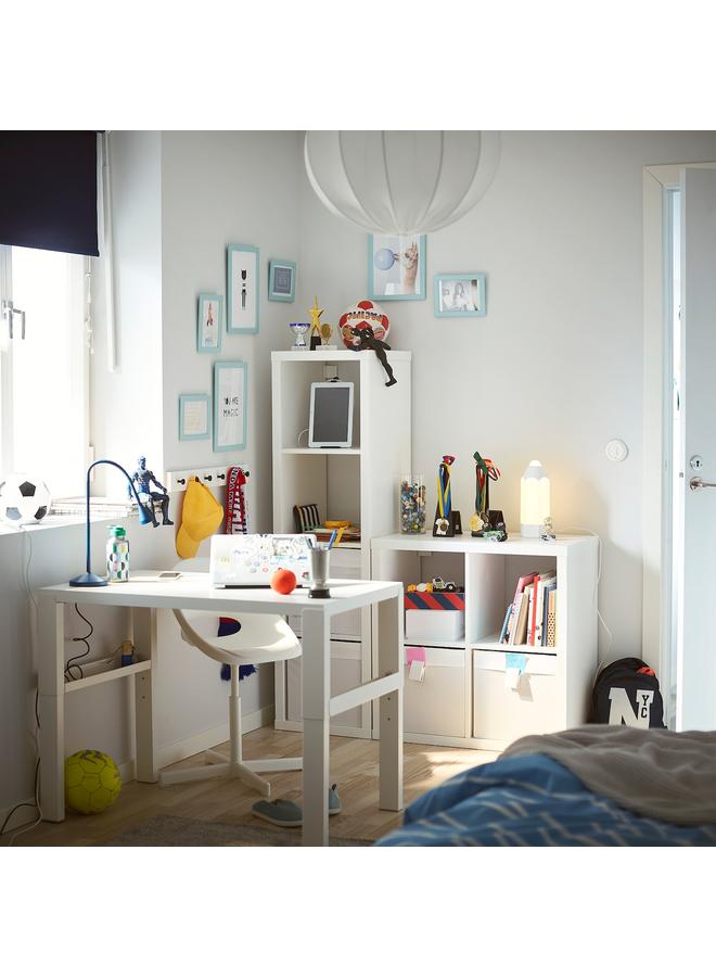 erorex Shelving Unit, White, 77X77 Cm - Image 4