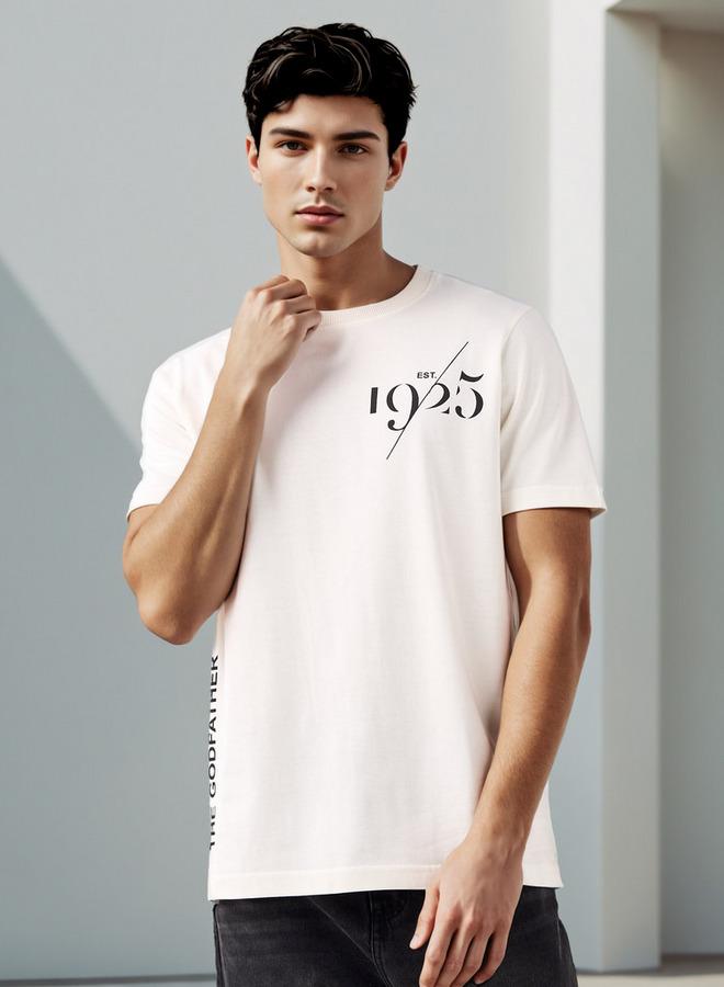 Splash FAV The Godfather Print Crew Neck T-shirt - Image 3