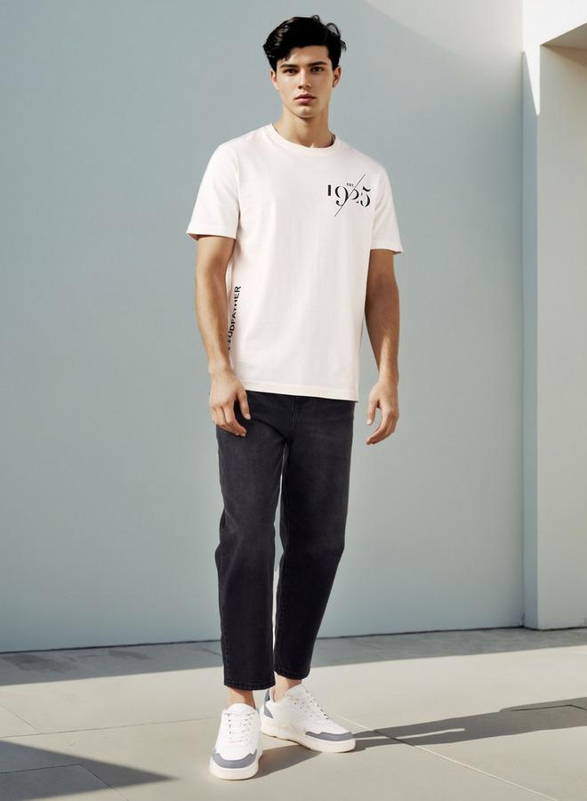 Splash FAV The Godfather Print Crew Neck T-shirt - Image 2