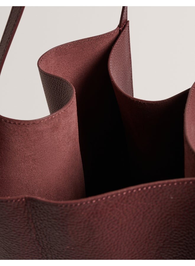 Ted Baker SOFT SLOUCH LARGE LEATHER TOTE - Image 4