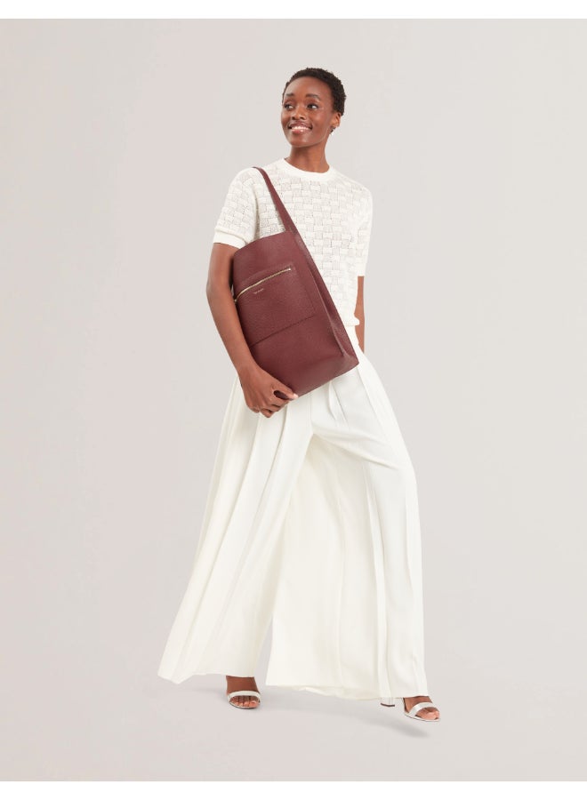Ted Baker SOFT SLOUCH LARGE LEATHER TOTE - Image 2