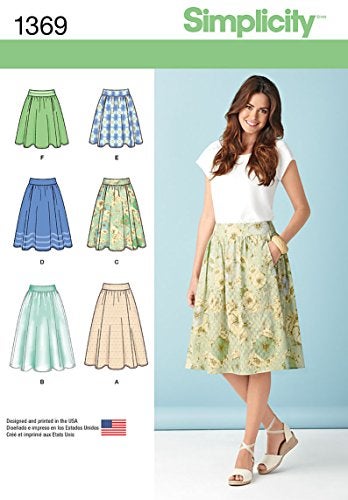 Simplicity نمط خياطة تنورة النساء سيمبليسيتي 1369، الأحجام 14-22 - Image 2