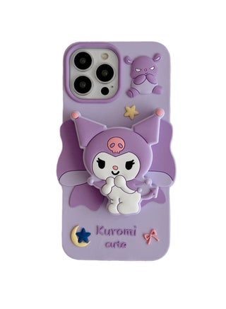 Kromi iPhone 16 pro max Compatible Cute Case Shock Resistant Protection Ultra Lightweight 3D Silicone Soft Shell Stand Function Compatible - pzsku/ZBD76B8E78491E083FE8DZ/45/_/1733307555/015b5cd0-cbde-449c-9317-504dd5f82e45