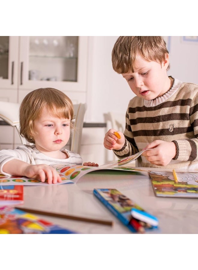 FAVORGEAR Reusable Puffy Sticker Book for Kids  80 Cute Restickable Stickers Toddler Travel Toys for Airplane Car Road Trip Keep Toddlers Entertained Quiet Activity for Ages 13 24 35 ScreenFree Fun - Image 3