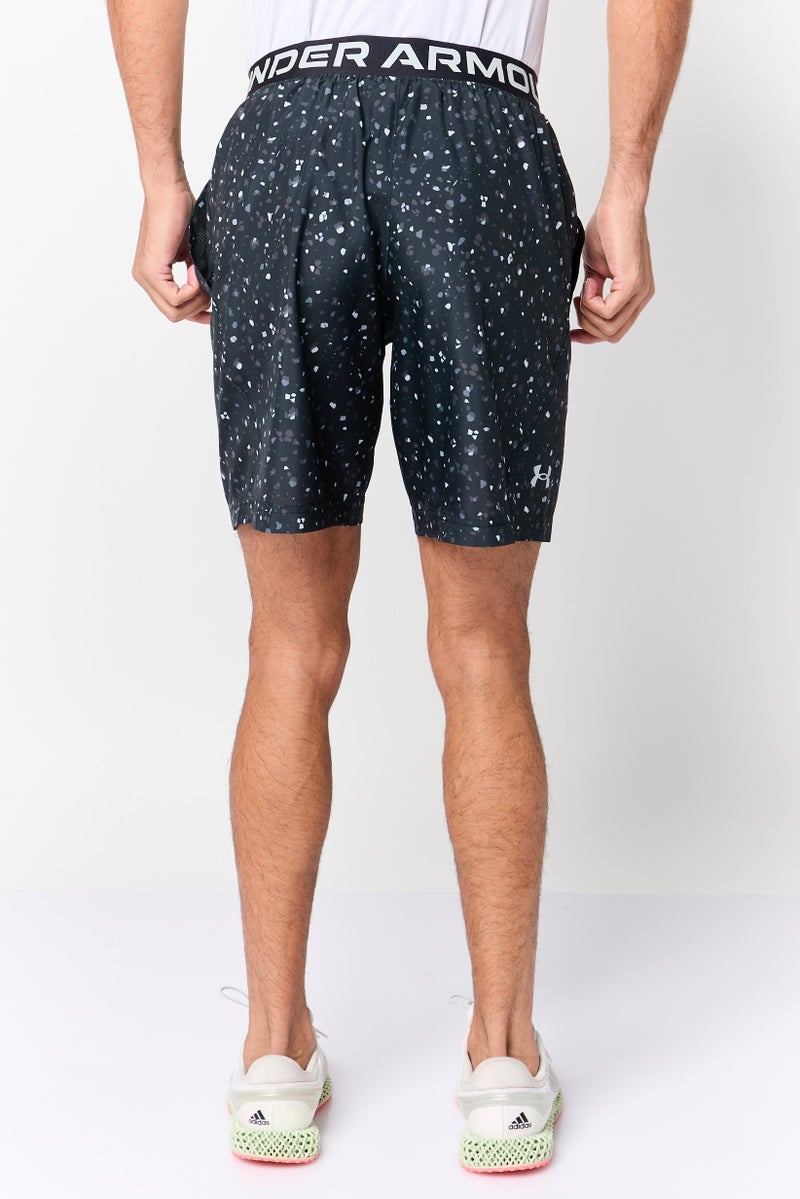UNDER ARMOUR Men Loose Fit Allover Print Training Shorts, Multicolor - Image 3