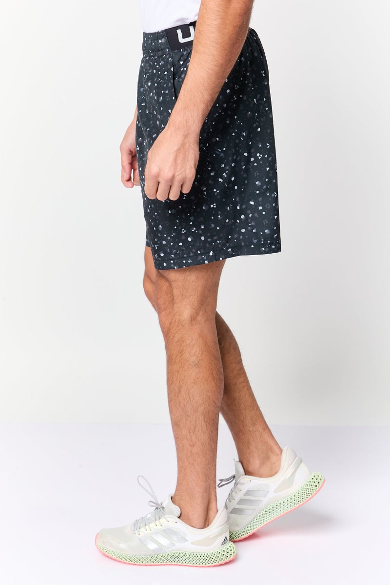 UNDER ARMOUR Men Loose Fit Allover Print Training Shorts, Multicolor - Image 2