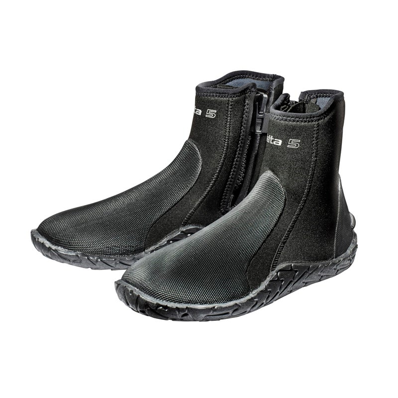 Scubapro حذاء الغوص SCUBAPRO دلتا، 5 مم (أسود، كبير جداً) - Image 3