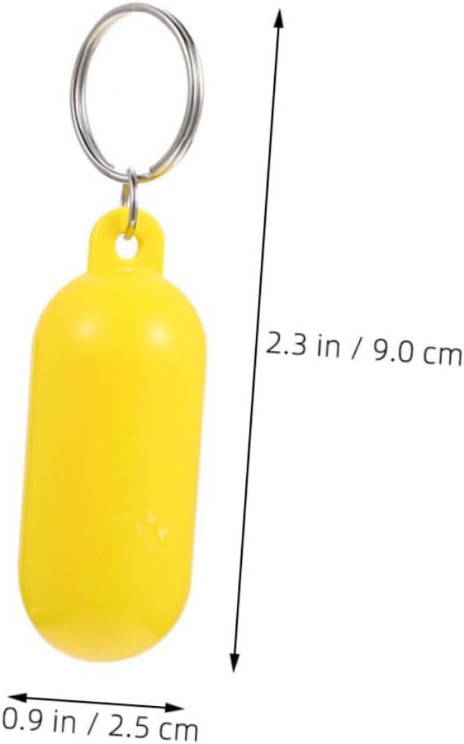 FOMIYES Floating Keychain Durable Water Sports Key Holder for Fishing Boating Rafting Canoeing and Sailing Activities Easily Identifiable Key Float - Image 1