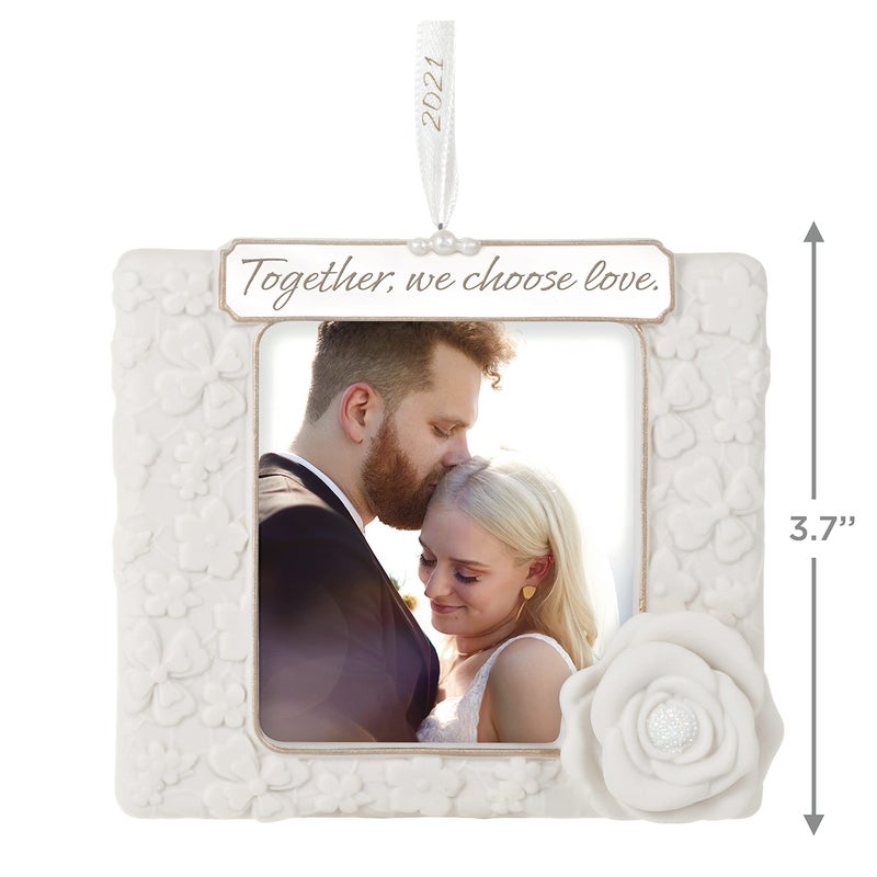 Hallmark Keepsake Hallmark Themkake Christmas Ornament 2021 SEED WICHNE نحتي لحب الخزف الخزف - Image 5
