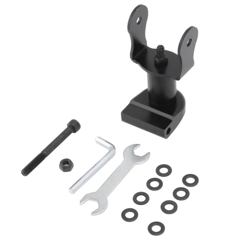 Bike Screen Swivel Pivot: Aluminum Black Anodized 360° Rotatable - Multi Angle Adjustable Monitor Mount for Peloton Bike, Home Gym Cardio & Floor Classes - Image 1