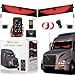 RHYVON 2PCS Devil Eyes Light for CarsLed Eyes for Car WindshieldProgrammable Led SignControlled by a Remote Control and a Bluetooth APPSuitable for Cars SUVs Trucks - Image 2