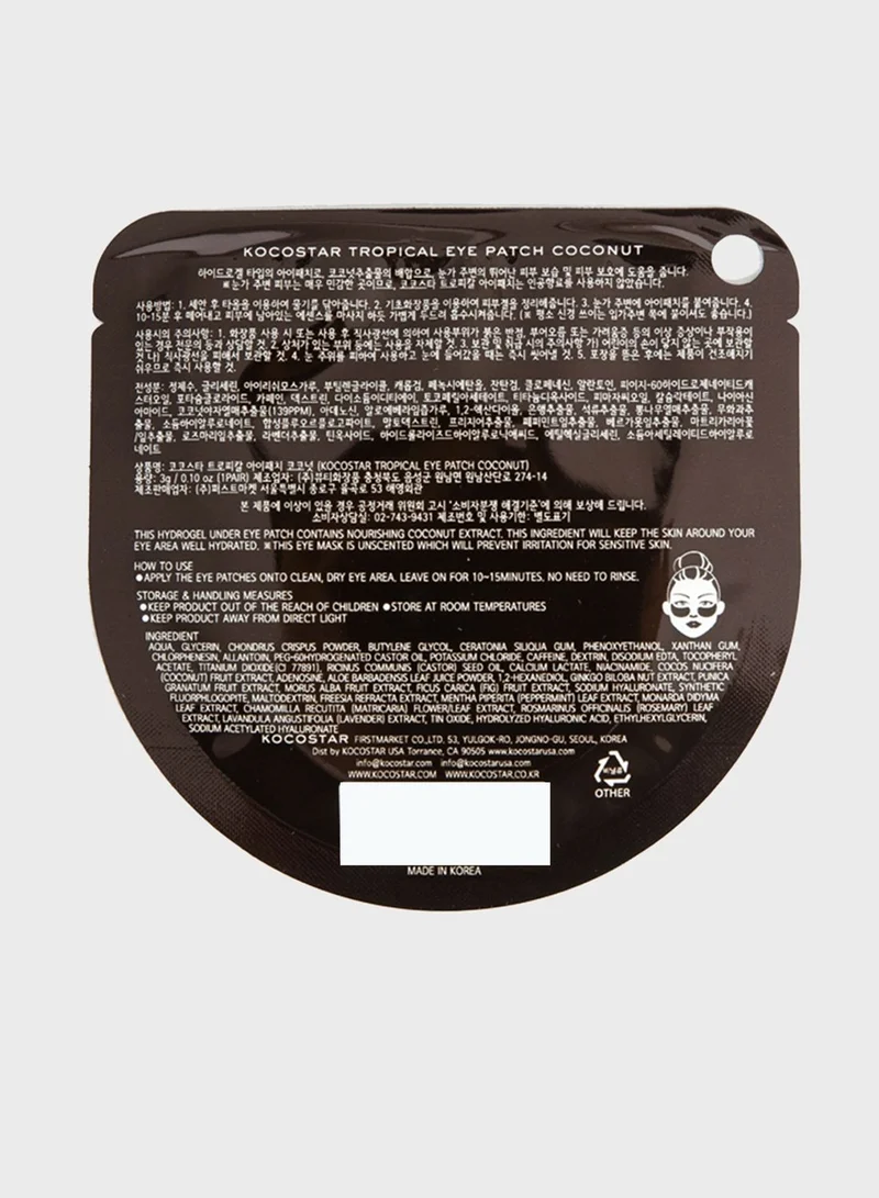 KOCOSTAR Tropical Coconut Eye Patch