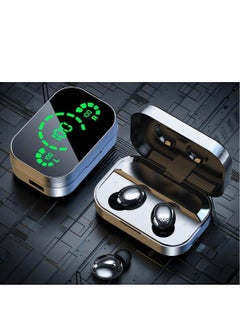 SAB In ear wireless Bluetooth earphones with large screen digital display and high audio quality  - Image 1