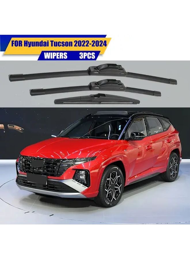26 16 11 Inch All Weather Windshield Wiper Blades for Hyundai Tucson 2022 2023 2024 - Image 4