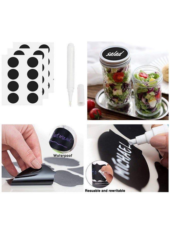 SPANLA Mason Jars Canning Jars, 24 Pack Jelly Jars With Regular Lids, Ideal for Jam, Honey, Wedding / Shower Favors, DIY Magnetic Spice Jars - 4 OZ x 8, 8 OZ x 8, 12 OZ x 8 (4oz -8oz-12oz) - Image 3