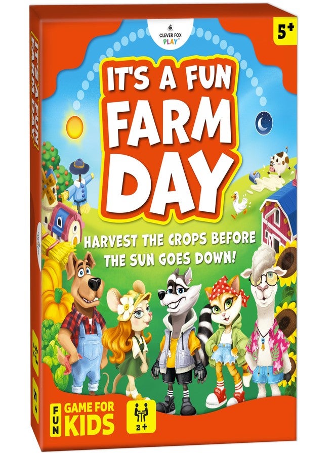 Clever Fox Play It’s a Fun Farm Day – Cooperative Board Game for Kids Ages 5–10 | Teamwork, Strategy & Memory Game for Elementary Kids, Classrooms & Family Night - Image 1