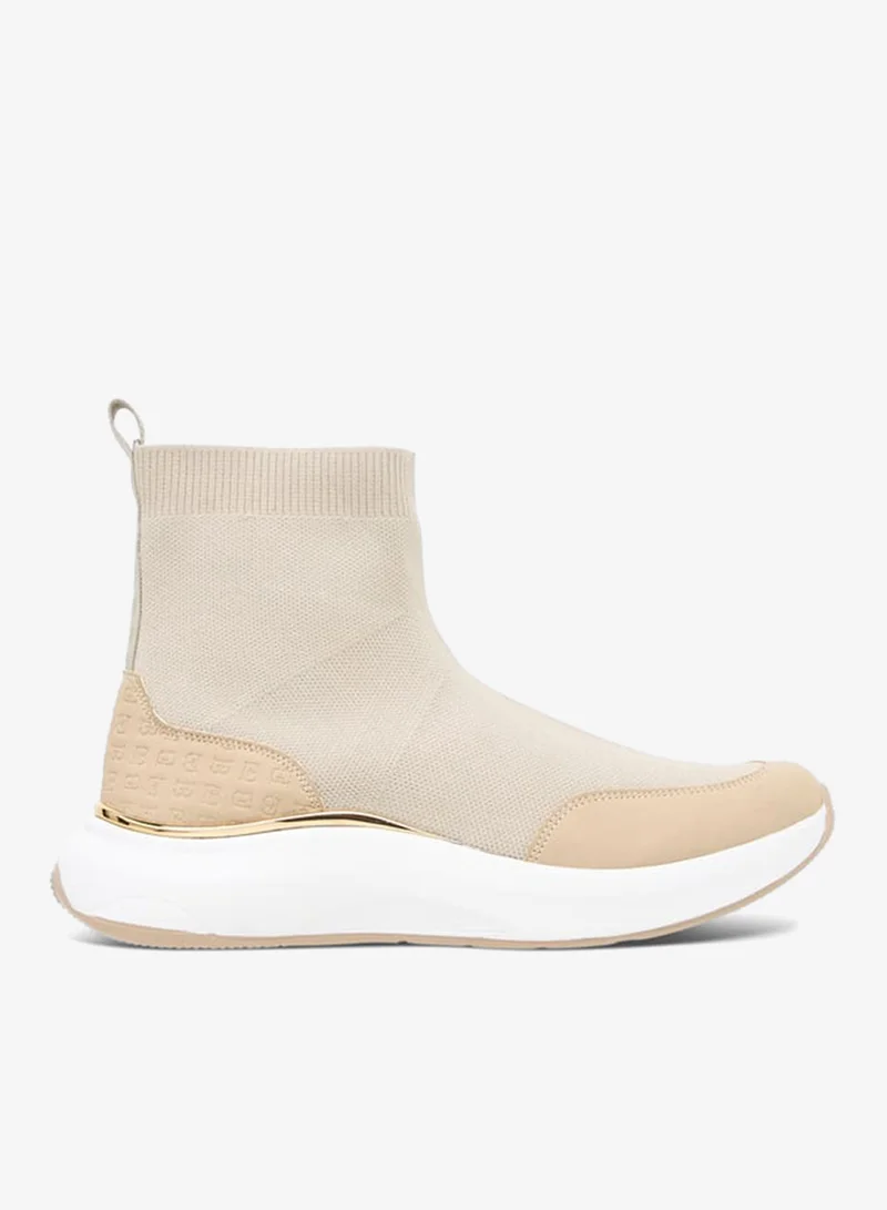 Women's Monogram Pand Slip-On High Cut Sneakers