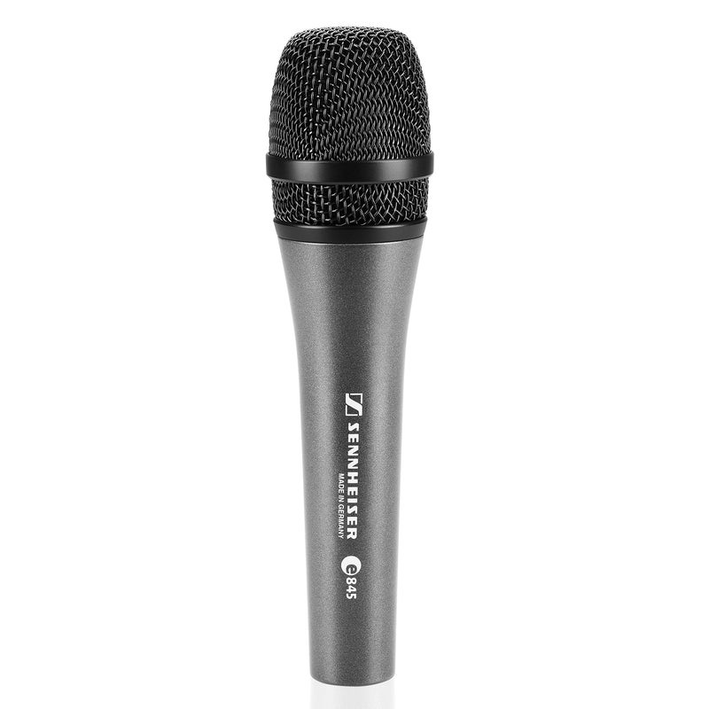 Sennheiser e 845 Supercardioid Dynamic Vocal Microphone | Extended High-Frequency Response | Enhanced Feedback Rejection | Ideal for Live Vocals, Speech, Stage & Outdoor Performances - Image 4