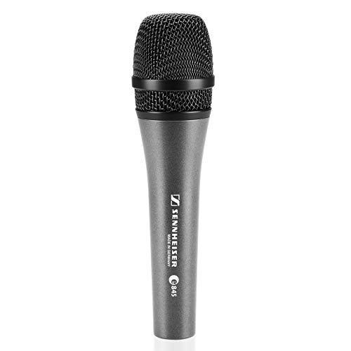 Sennheiser e 845 Supercardioid Dynamic Vocal Microphone | Extended High-Frequency Response | Enhanced Feedback Rejection | Ideal for Live Vocals, Speech, Stage & Outdoor Performances - Image 1