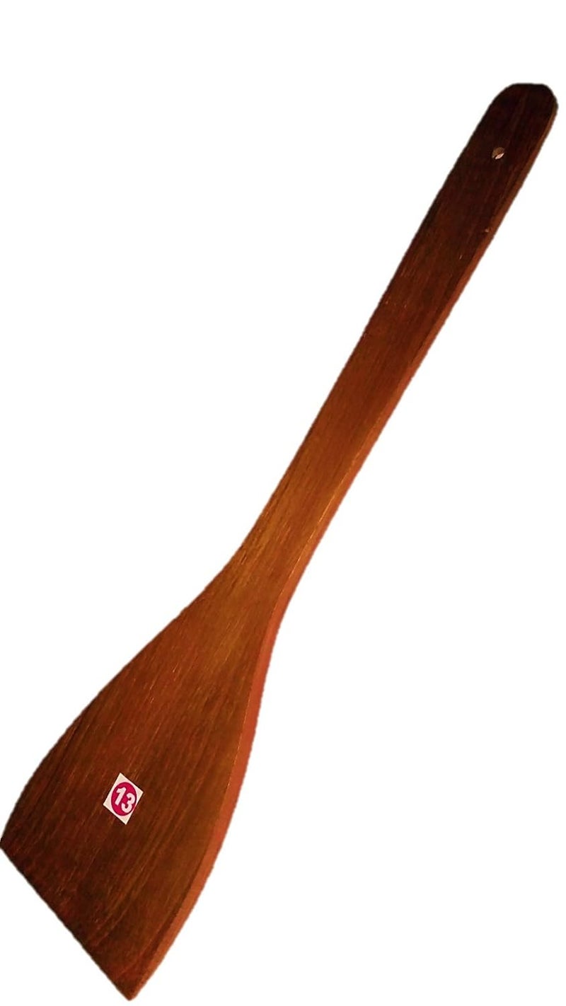 ARMAN SPOONS 9 Piece Wooden Spoon Set Teak Wood Spoon Set Brown Royal Spoons - Image 5